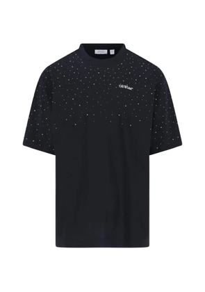 Off-White logo-detail T-shirt - Black