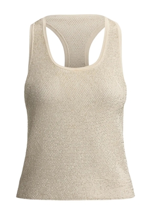 Ralph Lauren Collection round-neck knit top - Neutrals