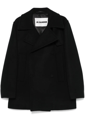 Jil Sander Kaban wool coat - Black