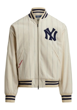 Polo Ralph Lauren striped zip-fastening jacket - Neutrals