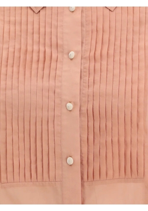 Golden Goose pleated shirt - Pink