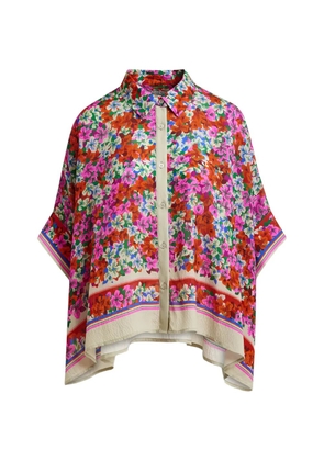 Essentiel Antwerp Jirt floral shirt - Red