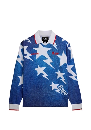 adidas x BAPE LSL Star jersey - Blue