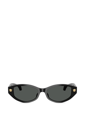 Versace Eyewear medusa geometric sunglasses - Black