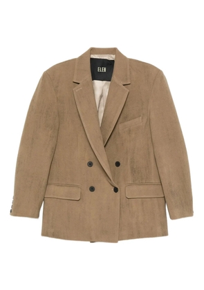 Eleh double-breasted blazer - Green