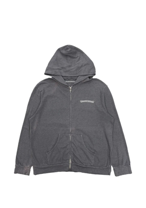 Chrome Hearts Matty Boy zip-up hoodie - Grey