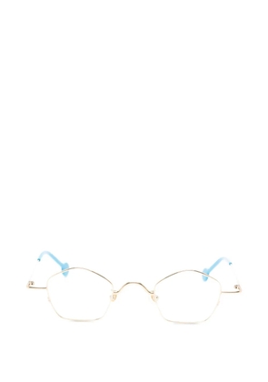 L.A. EYEWORKS Casoni geometric-frame glasses - Gold