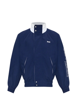 RHUDE logo-print track jacket - Blue