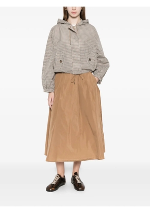 Marella Diva pleated midi skirt - Neutrals