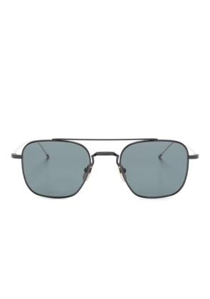 Thom Browne Eyewear square-frame tinted sunglasses - Black