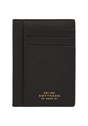 Smythson large Panama flat cardholder - Black