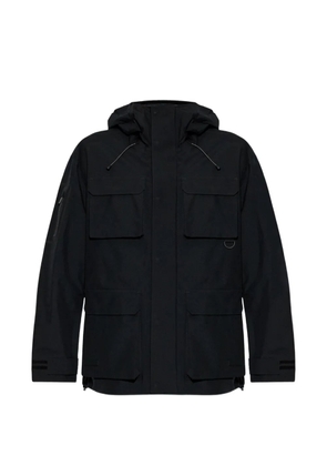 Moose Knuckles multi-pocket hooded jacket - Black