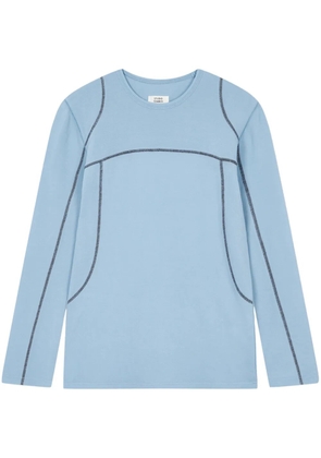 TOMBOY seam detailing sweatshirt - Blue