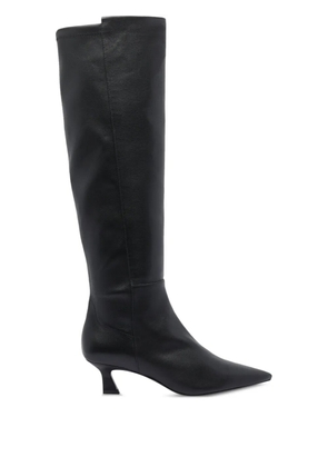 Stuart Weitzman 50mm pointed-toe knee-high boots - Black