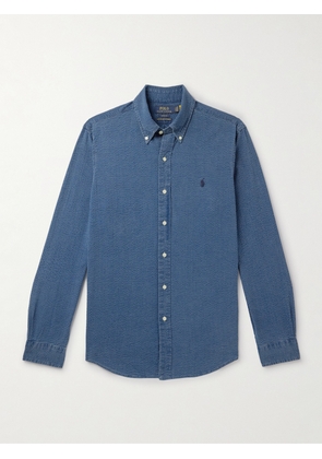 Polo Ralph Lauren - Cotton-Seersucker Shirt - Men - Blue - XS