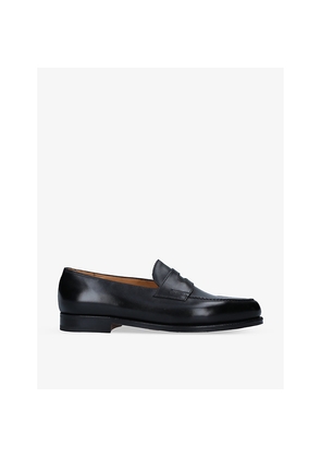 Mens John Lobb Lopez Leather Loafers
