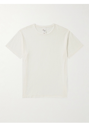 Nudie Jeans - Roffe Cotton-Jersey T-Shirt - Men - White - XS