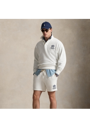 6-Inch Relaxed Fit Fleece Graphic Short