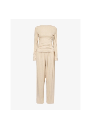 Womens Treats Soft Seasons Knit Top and Trousers Set