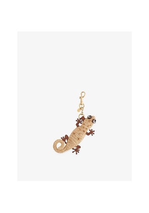 Anya Hindmarch Gecko Raffia Charm