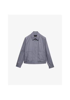 Mens Prada Technical Cotton-Blend Blouson Jacket