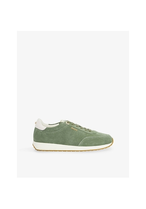Womens Dune Ettah Leather Trainers