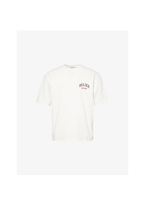 Mens Belier Campus Logo-Print Cotton T-Shirt