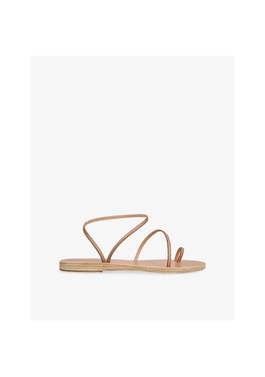 Womens Ancient Greek Sandals Eleftheria Stitch Leather Sandals