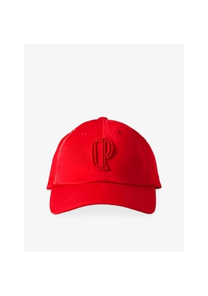 Womens Claudie Pierlot Cp Brand-Embroidered Woven Cap