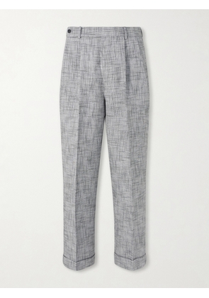BODE - Static Weave McNab Straight-Leg Woven Trousers - Men - Gray - UK/US 28