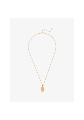 Womens Rachel Jackson You Are My Sunshine18ct Gold-Plated Sterling-Silver Pendant Necklace