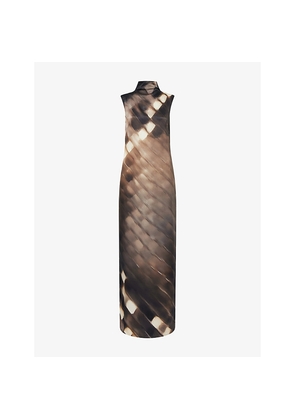 Womens Camilla And Marc Asper Graphic-Pattern Woven Maxi Dress
