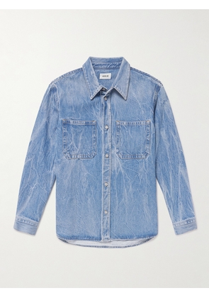 AGOLDE - Craven Recycled Denim Shirt - Men - Blue - S