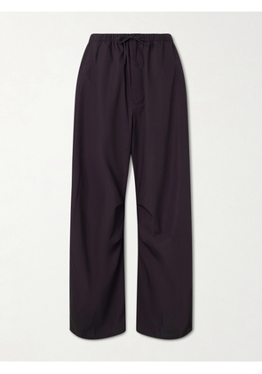 Amomento - Cotton Wide-Leg Trousers - Men - Black - M