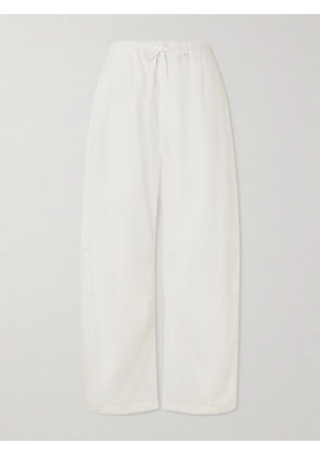 Amomento - Cotton Wide-Leg Trousers - Men - White - M