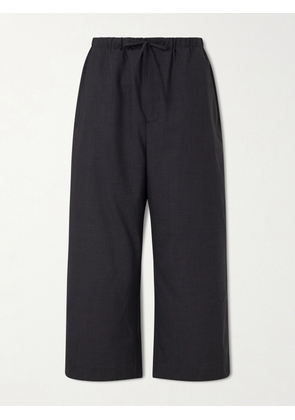Amomento - Straight-Leg Wool Trousers - Men - Gray - M
