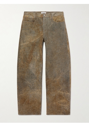 AGOLDE - Afton Stone-Washed Straight-Leg Jeans - Men - Brown - UK/US 28