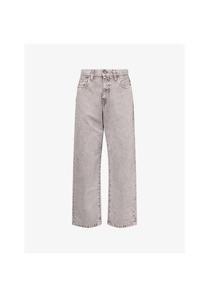 Mens Carhartt WIP Landon Acid-Wash Denim Jeans