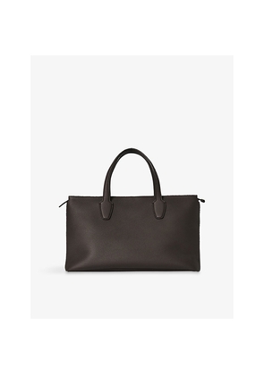 Womens The Row Marcel Leather Top-Handle Bag