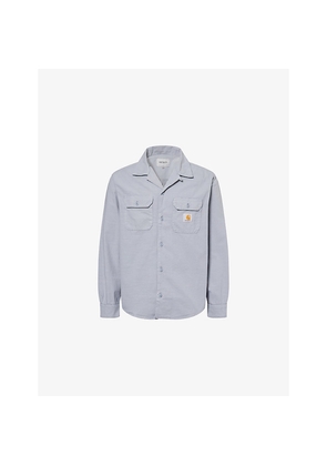 Mens Carhartt WIP Kelsey Patch-Pocket Cotton Shirt