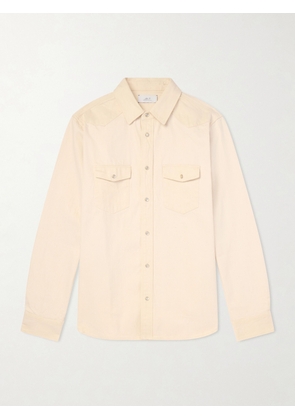 Mr P. - Western Denim Shirt - Men - Neutrals - XS