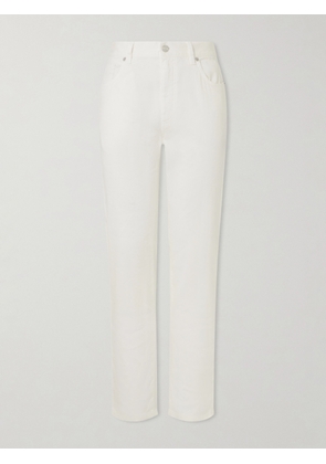 Zegna - Linen and Cotton-Blend Trousers - Men - White - UK/US 30