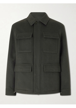 Yves Salomon - Wool and Cashmere-Blend Jacket - Men - Green - IT 46