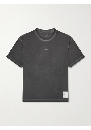 Satisfy - Logo-Print Tie-Dyed AuraLite™ T-Shirt - Men - Black - XS