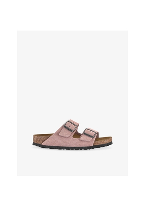 Womens Birkenstock Arizona Two-Strap Suede Sandals