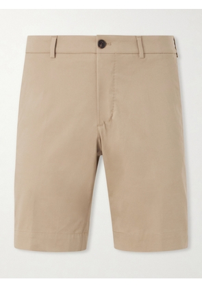 Slowear - Slim-Fit Cotton-Blend Gabardine Chino Shorts - Men - Neutrals - IT 46