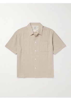FRAME - Cotton-Blend Shirt - Men - Neutrals - XS