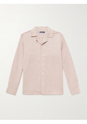 Frescobol Carioca - Safra Wool Shirt - Men - Neutrals - S
