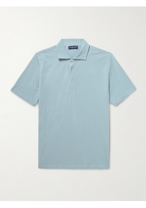 Frescobol Carioca - Luca Cotton Polo Shirt - Men - Blue - S