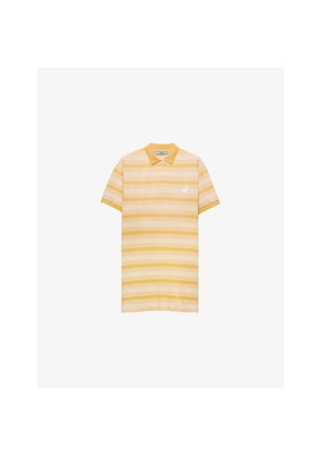 Womens Prada Striped Cotton T-Shirt Mini Dress